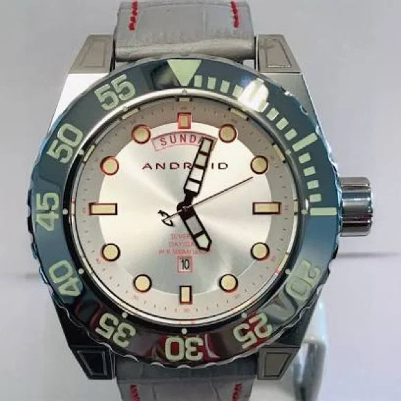 Android Quartz Gray Strap ANDROID
Mens Watch, New w/ out Tags - Picture 7 of 9